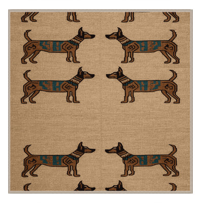  Washable Xoloitzcuintli Dogs Area Rug