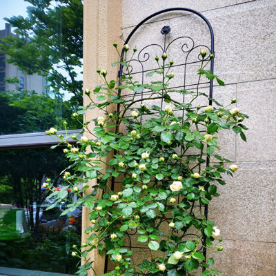 Paquet de 4 treillis de jardin en métal