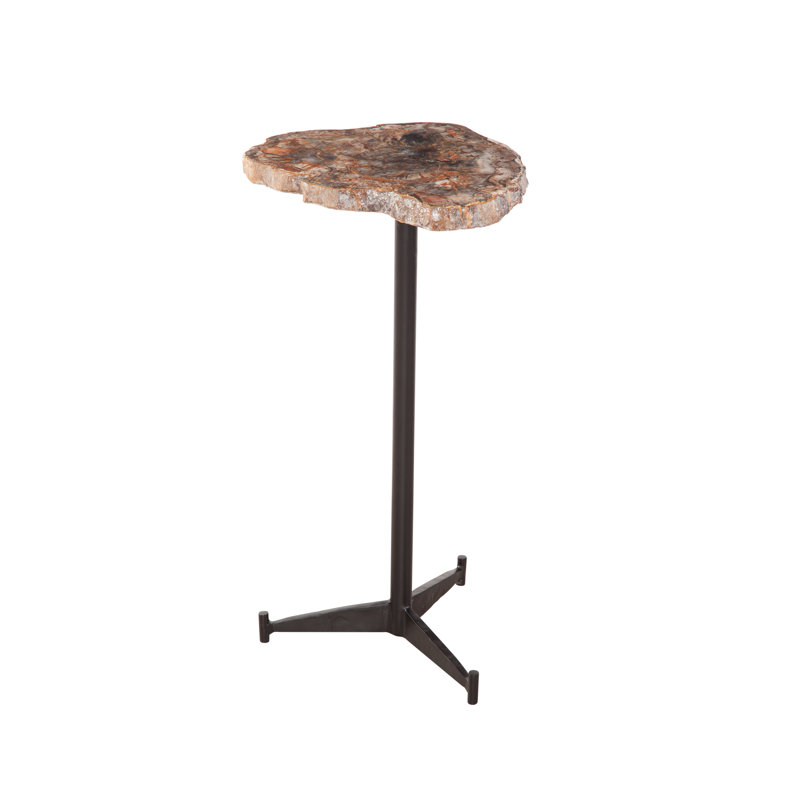Alata Solid Wood Top End Table