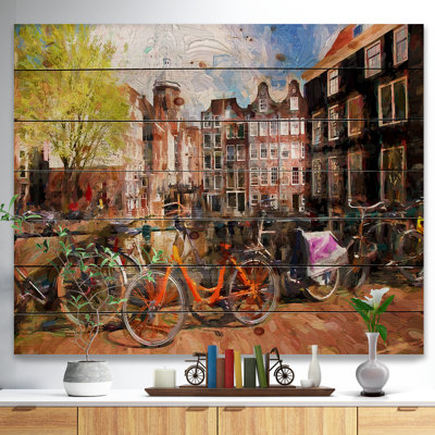 « amsterdam city work », reproduction d’art
