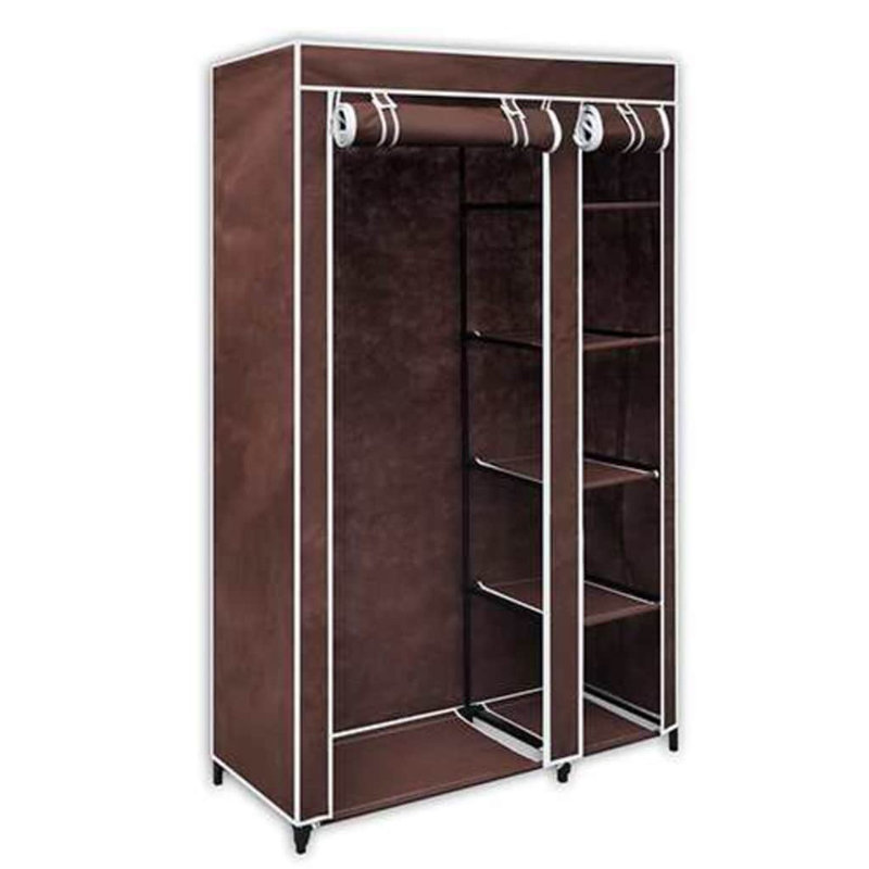 Garde-robe pliante Kingston Seymour, Brun