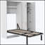 Lit escamotable avec casiers et armoires escamotables-2106650324