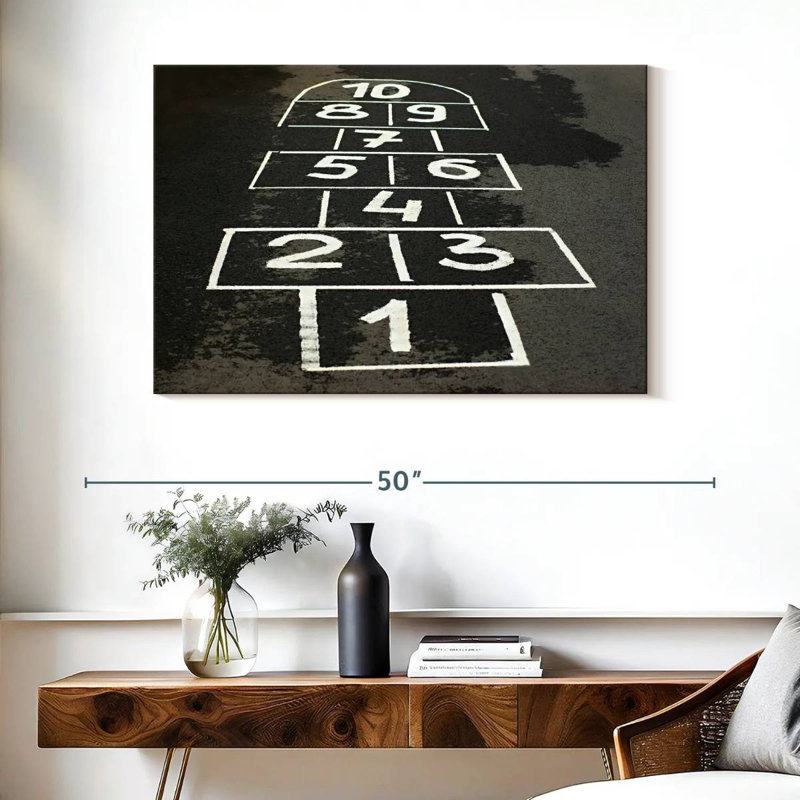 Ashelle Hopscotch, 26" H x 39" W