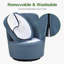Fauteuil demi-tonneau pivotant Teddy-133228034