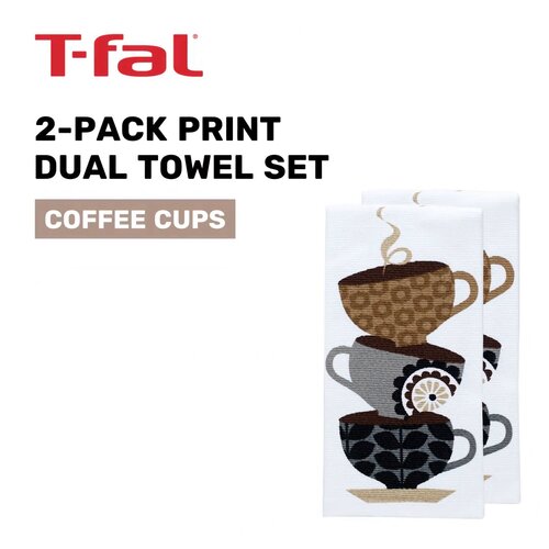 Coffee [SET OF 6] Kitchen Towels DISH TOWELS Dish Cloth ABSORBENT, Brown  Beige