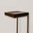 C Shape Rustic Side Table-795857608