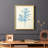Verditer Fig I Framed Print - Solid Wood-472757904