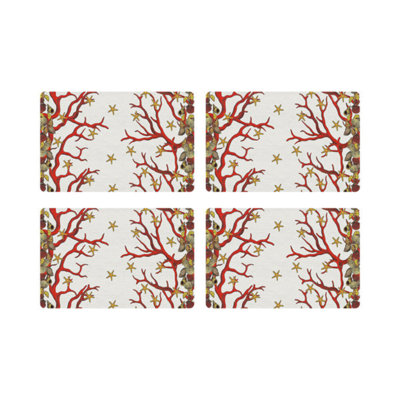 Vegan Leather Rectangle Placemats