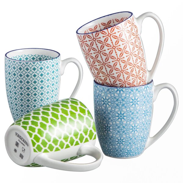 Latitude Run® Basic 18 Oz. Latte Mug (Set Of 2) & Reviews