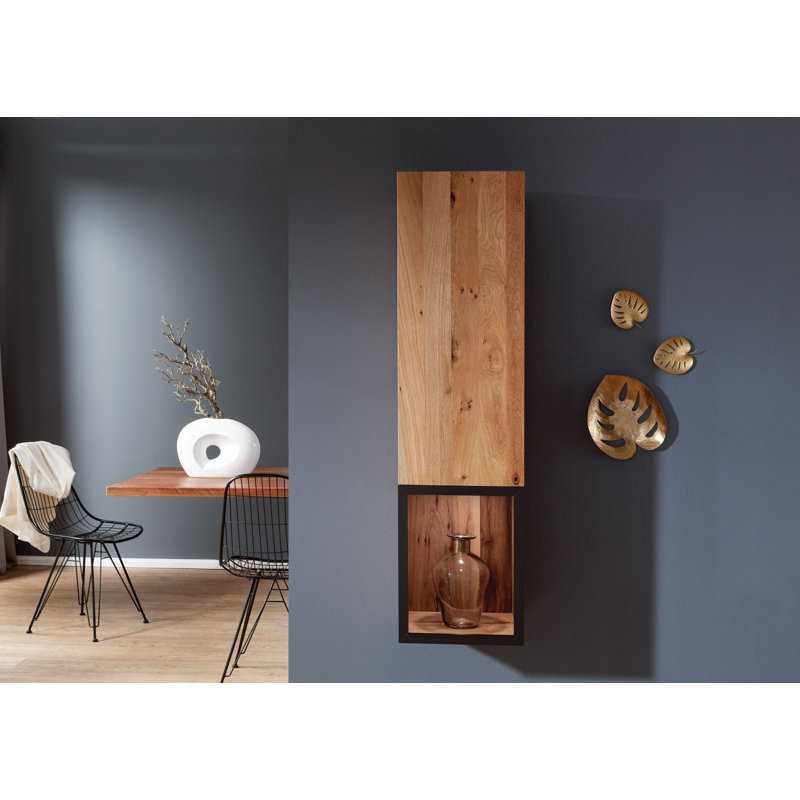 Frankfurt 3 Piece Solid Wood Floating Shelf with Lights