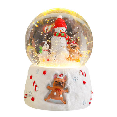 Christmas Snow Globe Party Décor With Songs And Changecolor Function