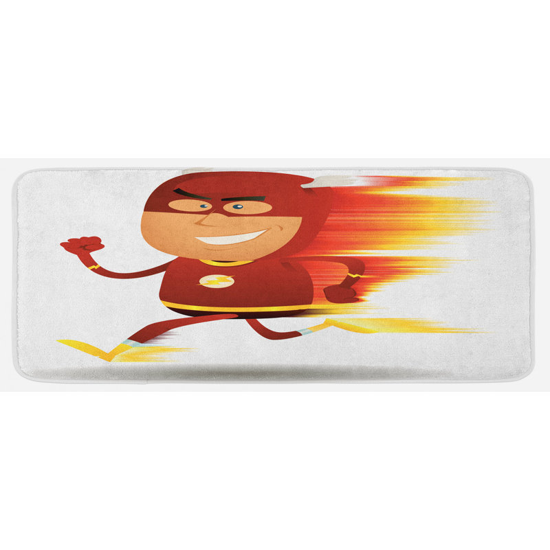 Tapis de cuisine superhero