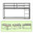 Solid Wood Versatile Twin Over Twin Floor Bunk Bed With Ladder-1329150572
