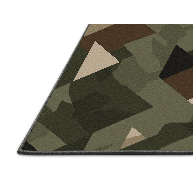 Fragment Peak Rug, Rectangle 5' x 8'