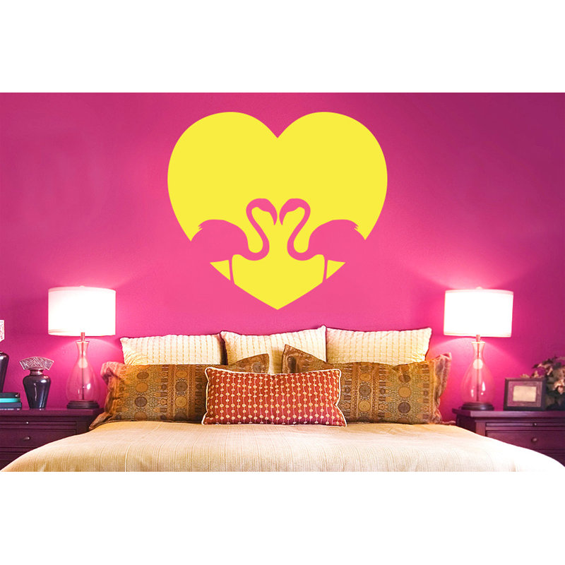Animals Wall Decal, Bright Yellow