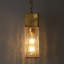 Mini-luminaire suspendu 1 lumière pour îlot de cuisine 1 lumière H 14,6 po