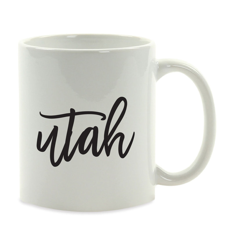 Ceramic Coffee Mug, Utah