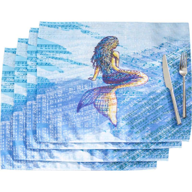 Eastbourne Polyester Geometric Rectangle Placemat