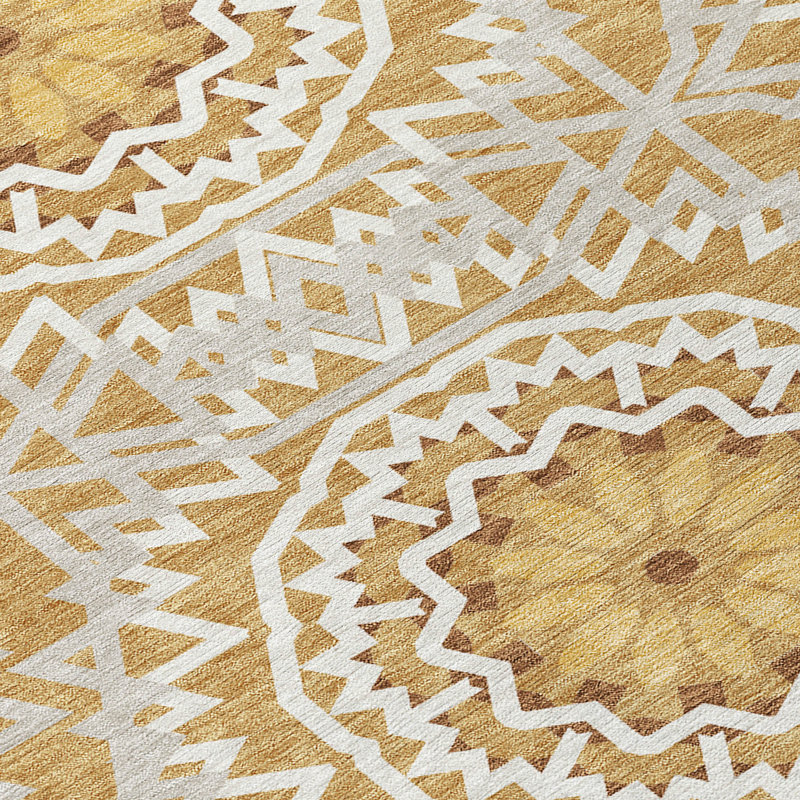 Kawon Geometric Indoor / Outdoor Rug, Runner 2'3" x 7'6"