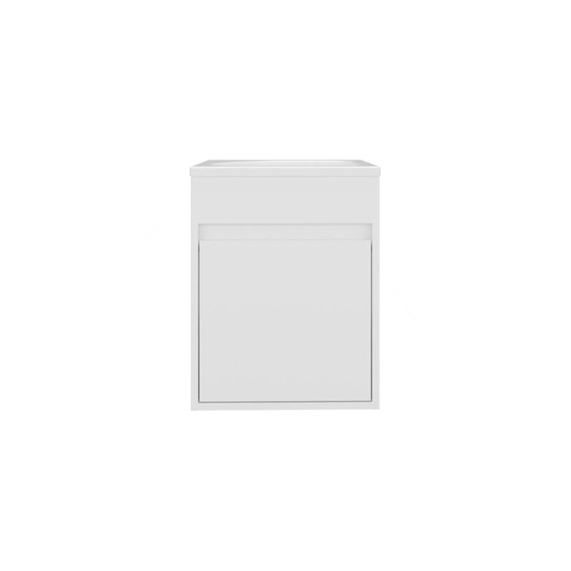 Lavabo pour salle de bain Sutcliffe, blanc, Blanc