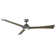 Woody 3 - Blade Outdoor/Indoor Smart Propeller Ceiling Fan with LED Light Kit and Remote Control Included, Works With Alexa and iOS or Android App