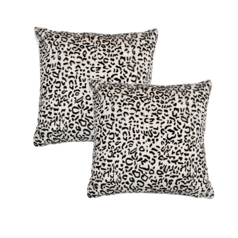 Animal Print Square Cushion Cover