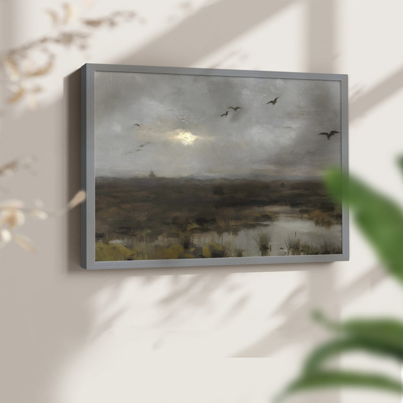 Paysages rétro-Dxli - reproduction encadrée