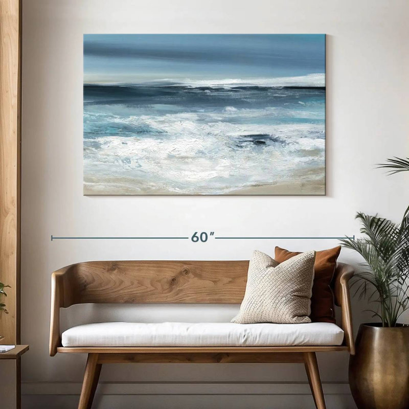 Avery Long Beach Waves, H 32 po x l 48 po