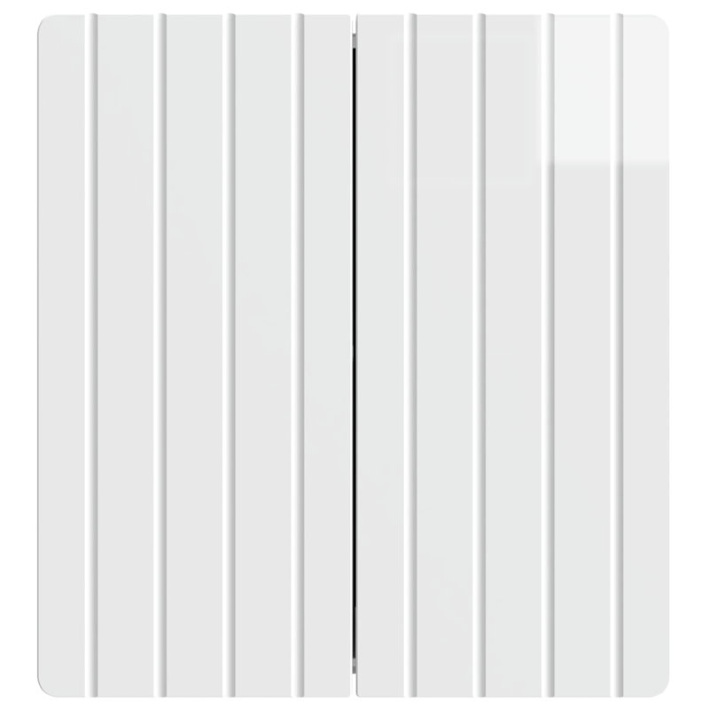 Rectangle Accent Chest, High Gloss White