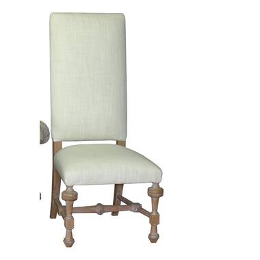 One Allium Way® Ramani Linen Upholstered King Louis Back Side Chair &  Reviews