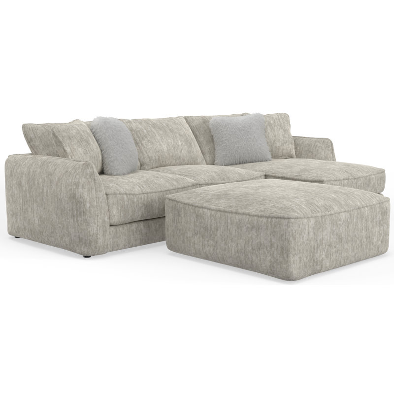 Dikili 3 - Piece Upholstered Sofa & Chaise, Right Hand Facing