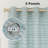 Ombre Gradient Striped Jacquard Light Filtering Curtain Pair-841408967-846046794