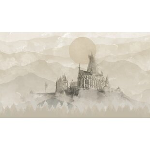 Harry Potter Hogwarts Castle 3D Torn Paper Effect Decal Wall Sticker W 