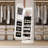 Freestanding 360° Swivel Jewelry Armoire-585254907
