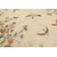 Tapis traditionnel beige en laine tissé à la main 5 x 8