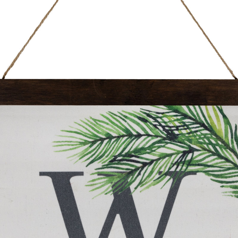 43" Cardinal Welcome Wall Sign Decoration