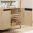 TV Stand, With Storage And Open Shelf-266492646