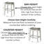Tabouret de bar et de comptoir McGreevy-221202725-221202735-221202733