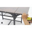 Extendable Unfinished Metal Base Dining Table-800564137-800564136