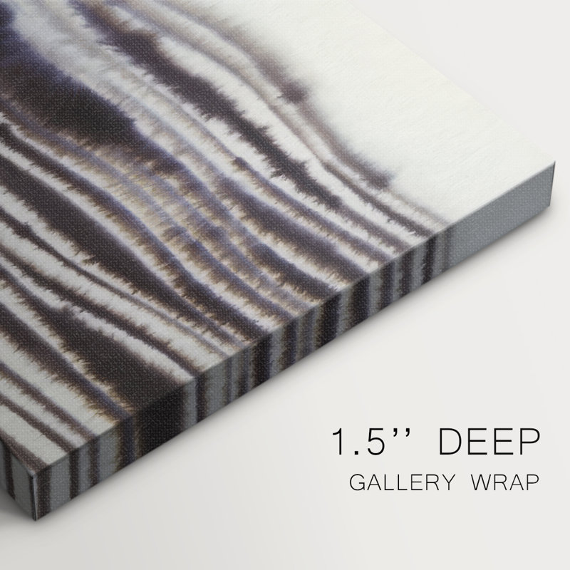 Vagues retentissantes I - Cavas enveloppés de galerie, H 32 po x l 48 po