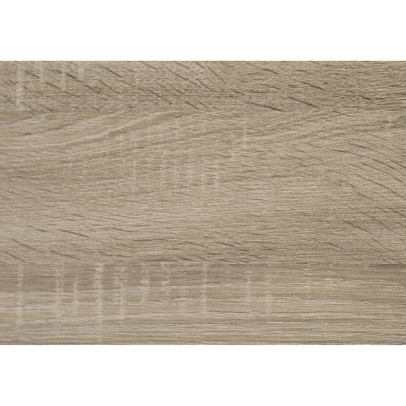 Table de salle à manger moderne 60 po: finition taupe pour la cuisine et le salon Table rectangulaire taupe: pour les repas décontractés