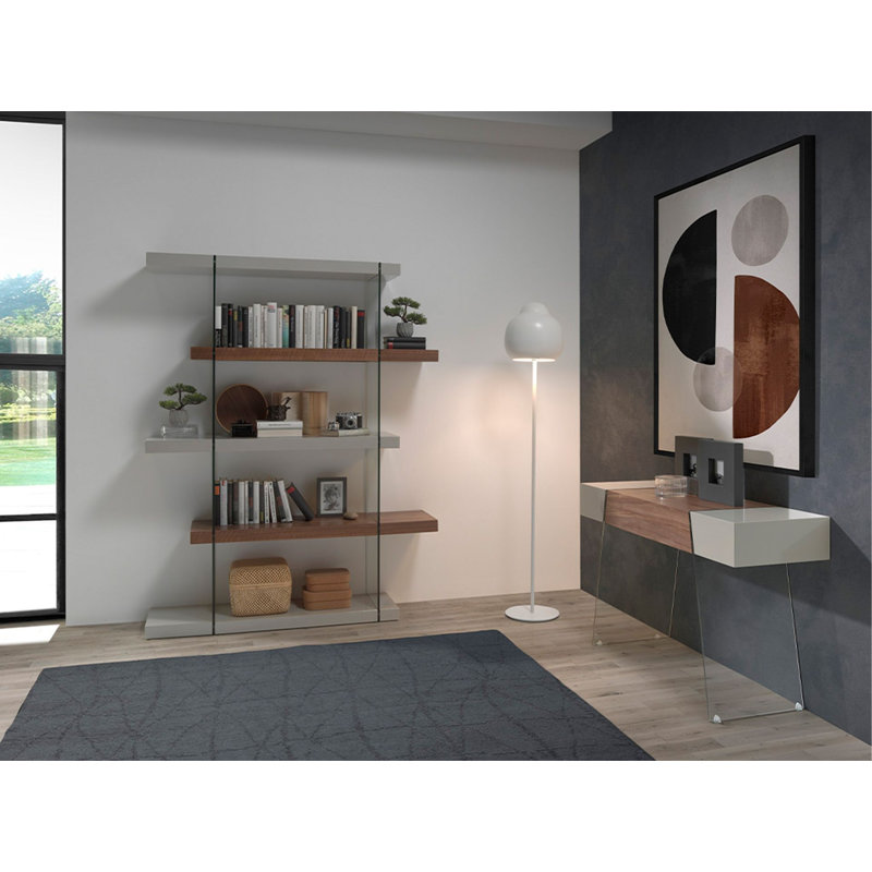Walnut wood shelf