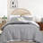 Fluffy Comforter Set 7 Pieces-Bedding Set for All Seasons Soft Comforter With Fitted Sheet, Flat Sheet, Pillow Shams, Pillowcases-117185768-117185764