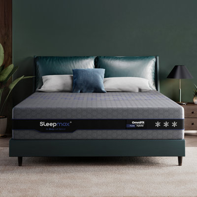  Matelas hybride 13 po, refroidissement conçu et soutien ciblé pour un sommeil réparateur profond