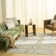 Ebern Designs Faunsdale Ivory Grey Modern Indoor Rug