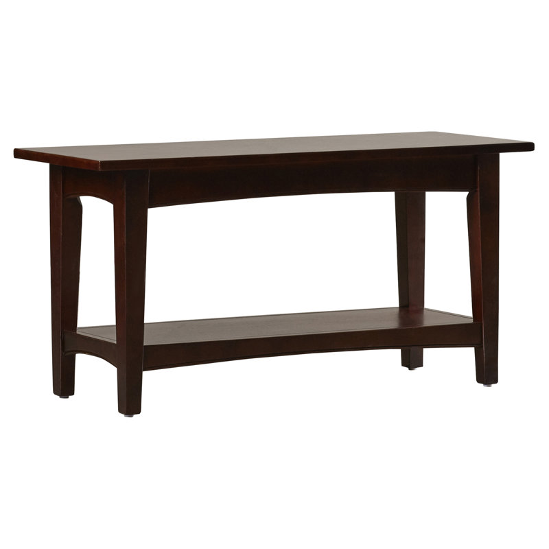 Banc de rangement Shaker Cottage, espresso, Espresso