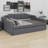 Upholstery Daybed With Trundle And USB Charging Design,Trundle Can Be Flat Or Erected