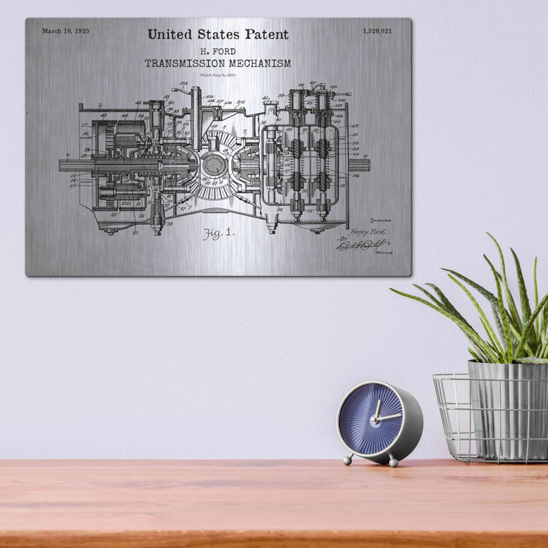 «Transmission Blueprint Brevet White» par Patents