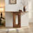 Narrow Console Table with Unique Loopback Design-819735462