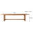 Taleaha Ash Solid Wood Top Dining Table-1384982439